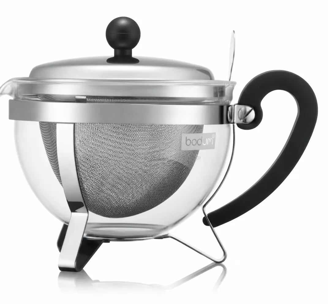Bodum Chamboard Teapot with metal lid and s/s filter 34oz