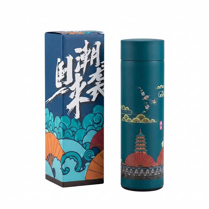 Stainless Steel Thermos - Crane Design
