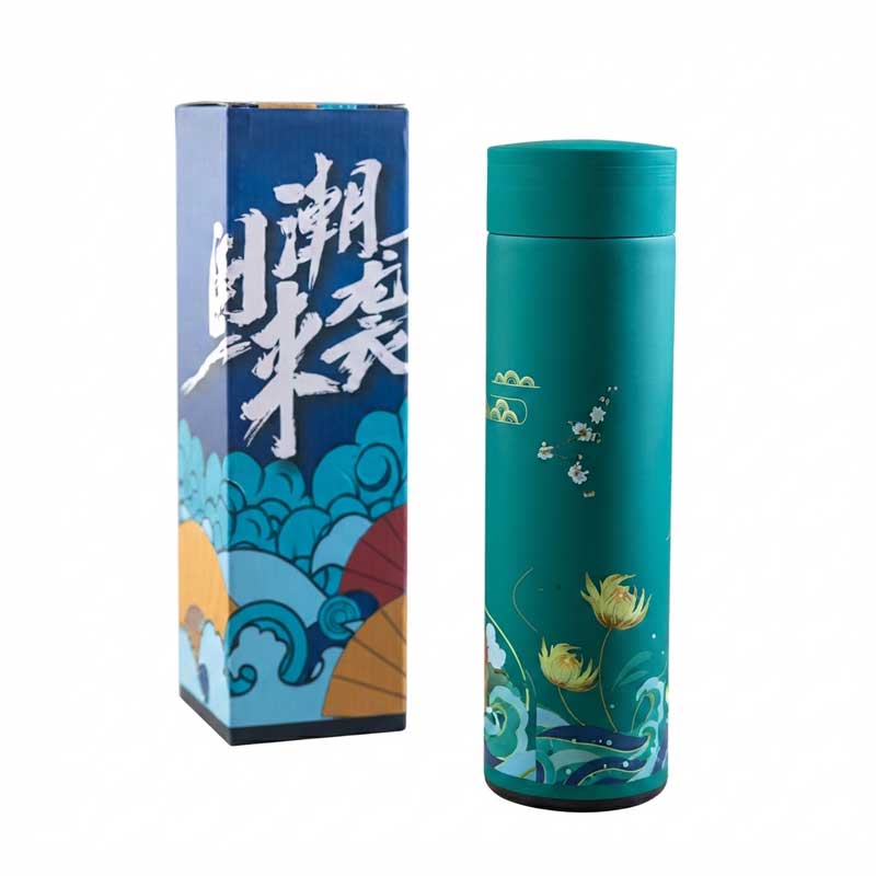 Stainless Steel Thermos - Koi Design
