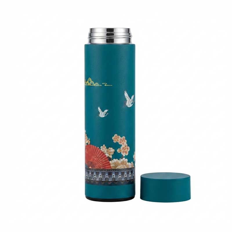 Stainless Steel Thermos - Crane Design