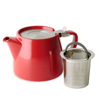 FORLIFE Stump Teapot Red