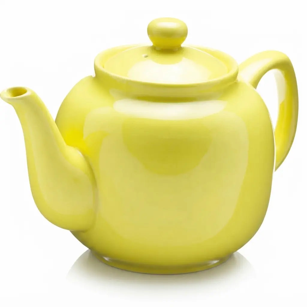 Teapot 2 Cup Ceramic Lime