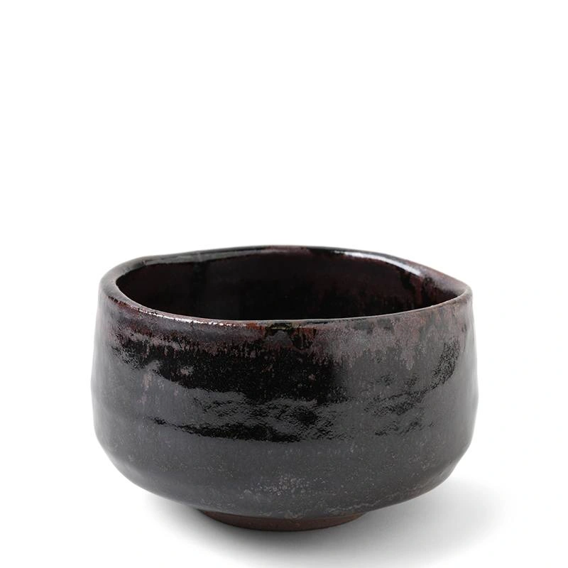 SerendipiTea: Matcha Bowl (Brown Iron Glaze)