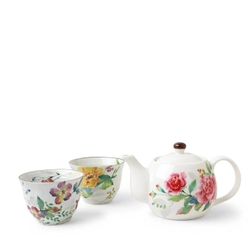 Tea Set Floral